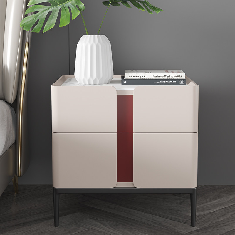 Italian Light extravagance Paint bedside cupboard small-scale Storage Storage Stands Bedside modern Simplicity bedroomin the Residential furniture , Cabinet , Bedside cabinet  category - from Buy2taobao.com to provide professional Taobao agent buy service