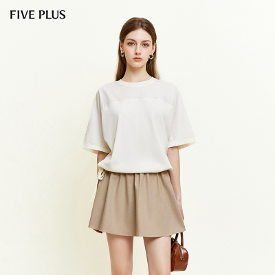 FIVEPLUS圆领百搭短袖
