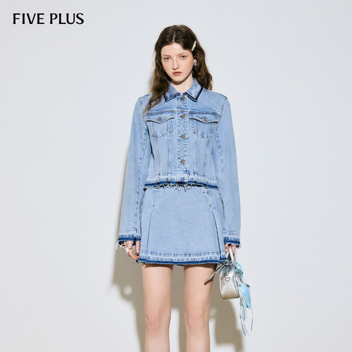 FIVEPLUS仔外套女上衣