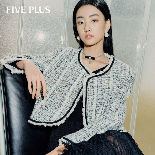 FivePlus羊毛小个子短款外套