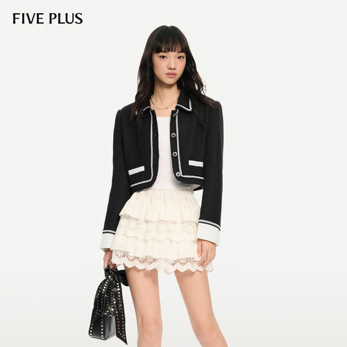 FIVEPLUS小香风短款外套