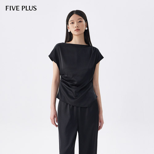 FIVEPLUS不对称修身衬衫