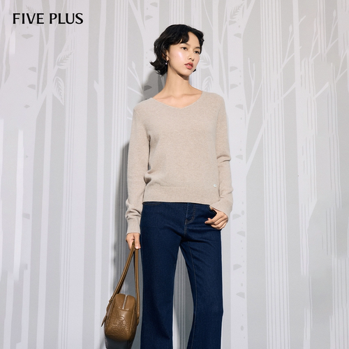 FIVEPLUS套头打底针织衫