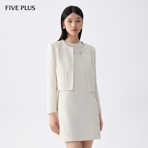 FIVEPLUS小香风法式短外套