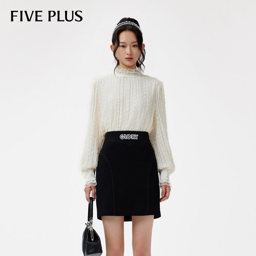 衬衫蕾丝FivePlus法式