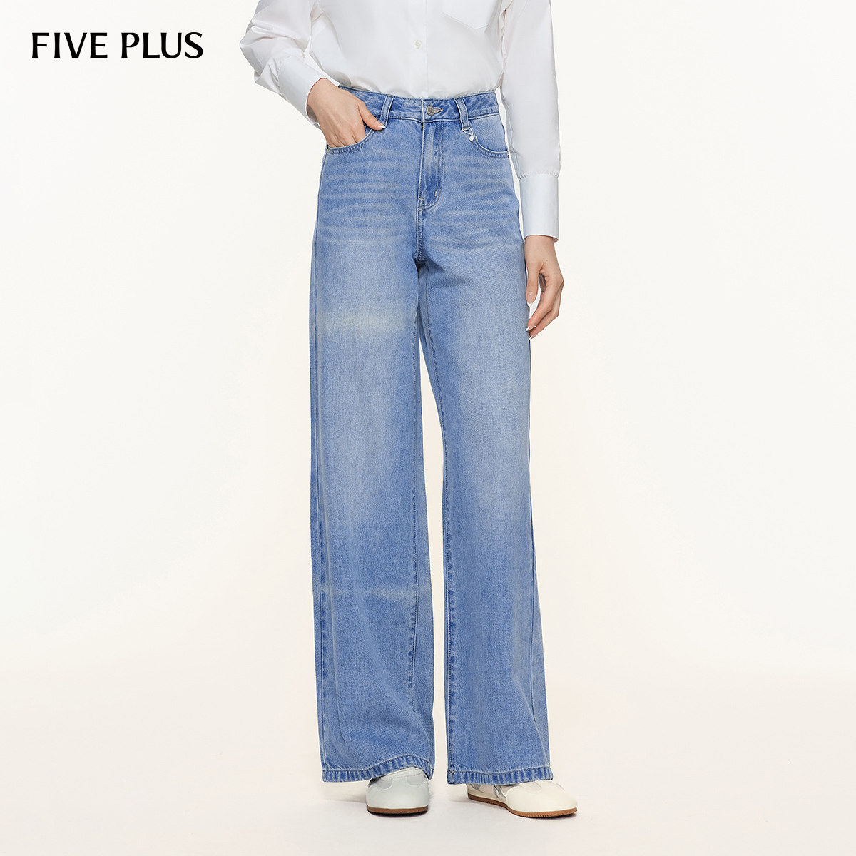 直筒阔腿版型藏肉显瘦