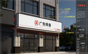 成都商铺招牌城管报备·资料代办省心服务成都商铺招牌装 修设计