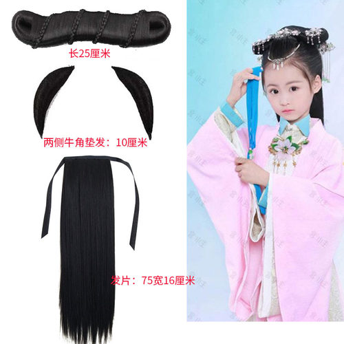 古装发包汉服假发造型花千骨