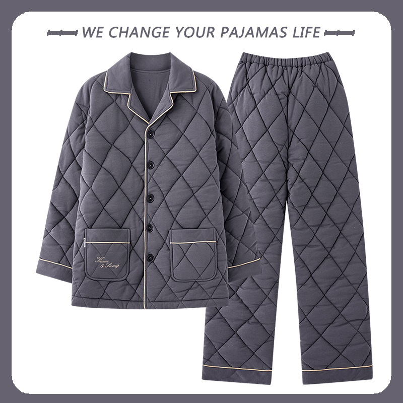 纯棉夹棉不起球不褪色男士