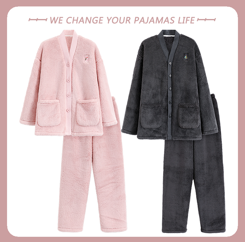 珊瑚绒俞兆林不起球不褪色情侣