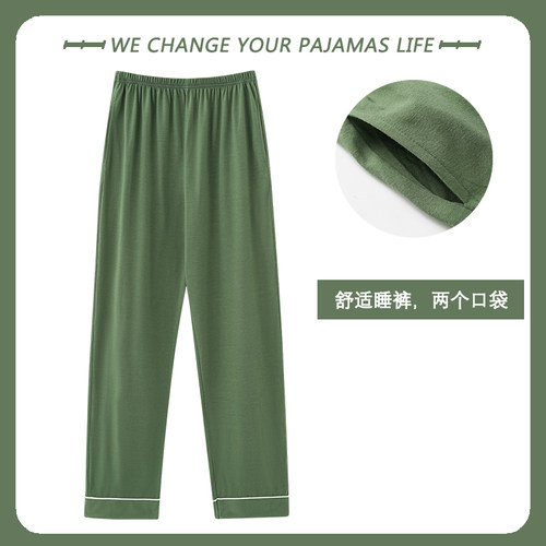 长裤纯棉不起球不褪色男士