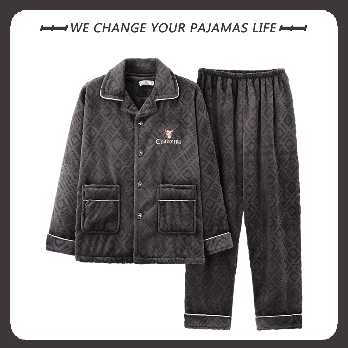 珊瑚绒面料+不起球不褪色