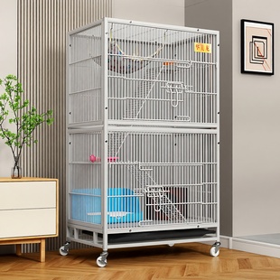 三层龙猫笼宠物松鼠雪貂笼子龙猫笼子花枝大号别墅特大玄凤鹦鹉笼