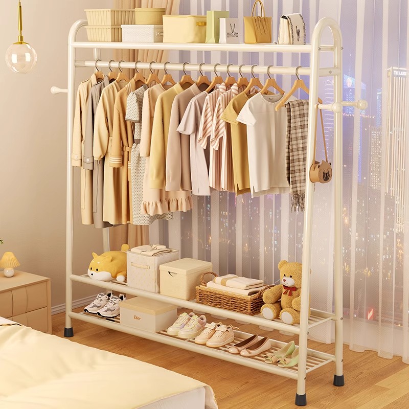 日本进口MUJIE晾衣架落地挂衣架