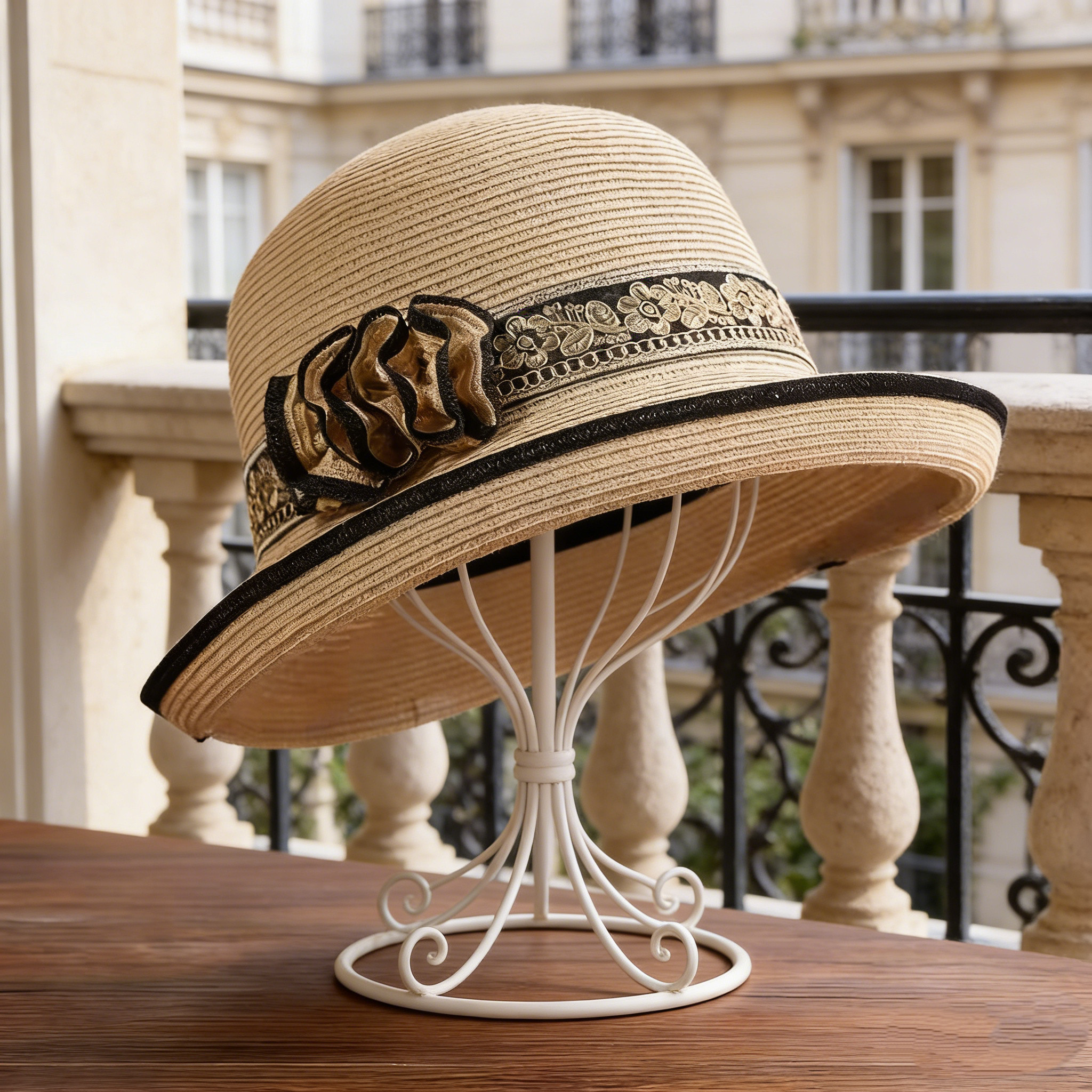 2026新款透气遮脸遮阳帽子女夏季沙滩海边度假太阳帽优雅花朵草帽