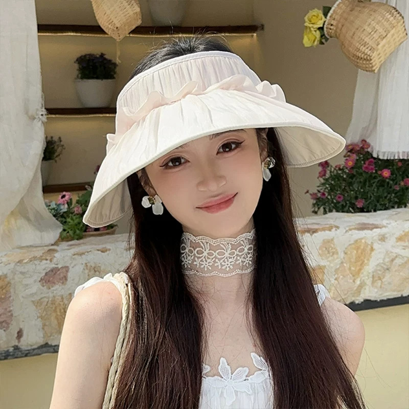 夏季大檐防晒防紫外线贝壳空顶帽