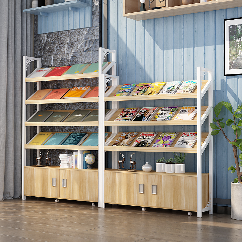 包邮报刊架书报架资料架杂志架书刊杂志架展示书架期刊架 落地