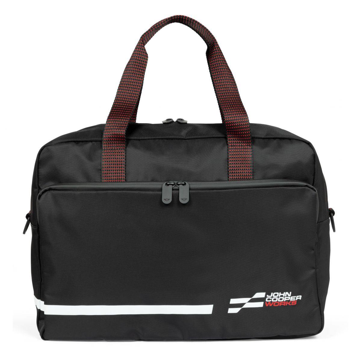 迷你大容量防水手提旅行袋男女通用出差行李包运动风黑色电脑包