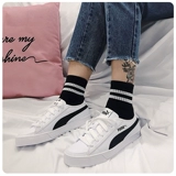 Puma Puma Smash Hyuna То же самое мужчина и женские туфли. Обувь для ботинки Canvas 359622-05/365968-02