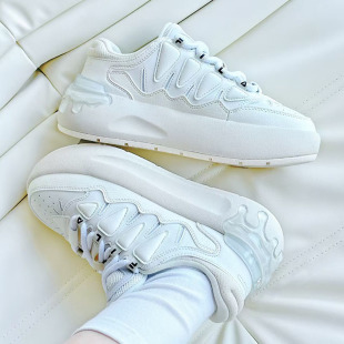 休闲运动鞋 FILA 老爹鞋 2025秋冬新款 斐乐萝卜女鞋 CARROT摩登板鞋