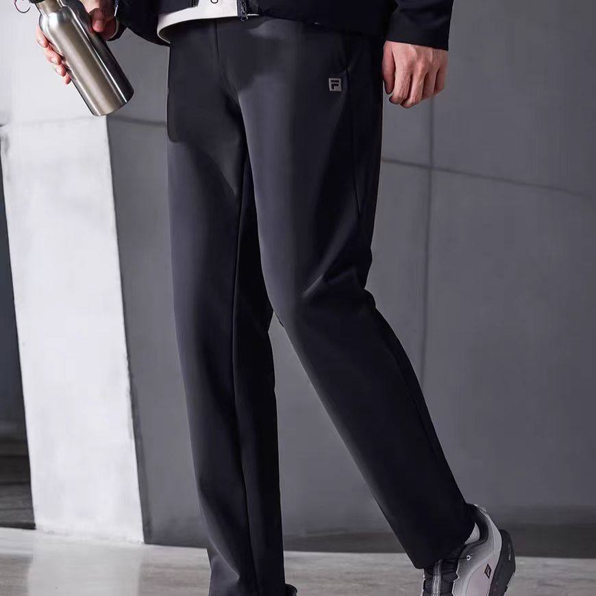 FILA 斐乐男士针织长裤2025新款健身运动简约基础直筒裤,运动服/休闲服装,运动长裤,淘宝优惠券,粉丝福利购,淘宝优惠卷