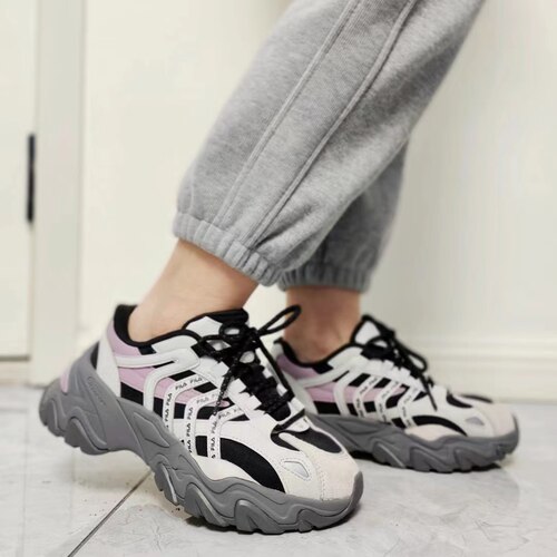 斐乐运动休闲女生系带复古老爹鞋