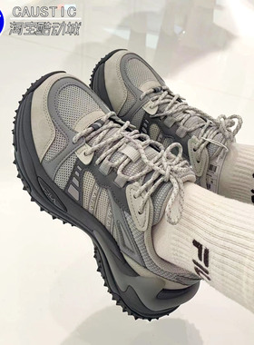 FILA斐乐鱼刺3代老爹鞋女2025秋冬新款运动休闲厚底增高复古女鞋