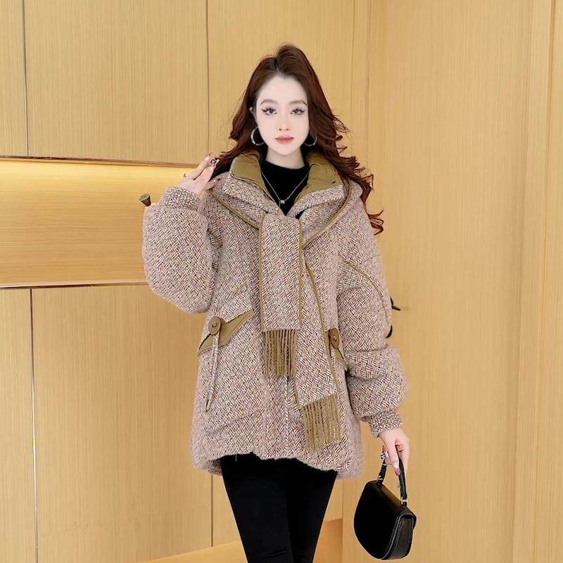 【羽绒服】冬季白鸭绒羽绒服百搭新款时尚莫瑞系穿搭休闲保暖女装