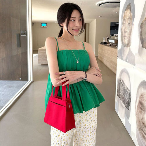 韩国小清新小衫吊带背心