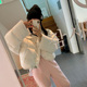 韩国东大门2025冬装 宽松立领加厚面包服短款 小个子羽绒外套女棉服