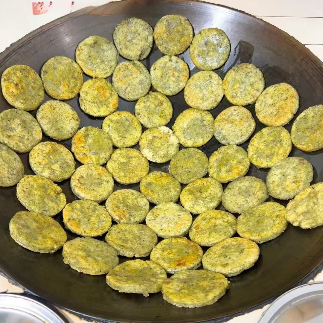 蒿子粑粑安徽特产手工老式野菜糯