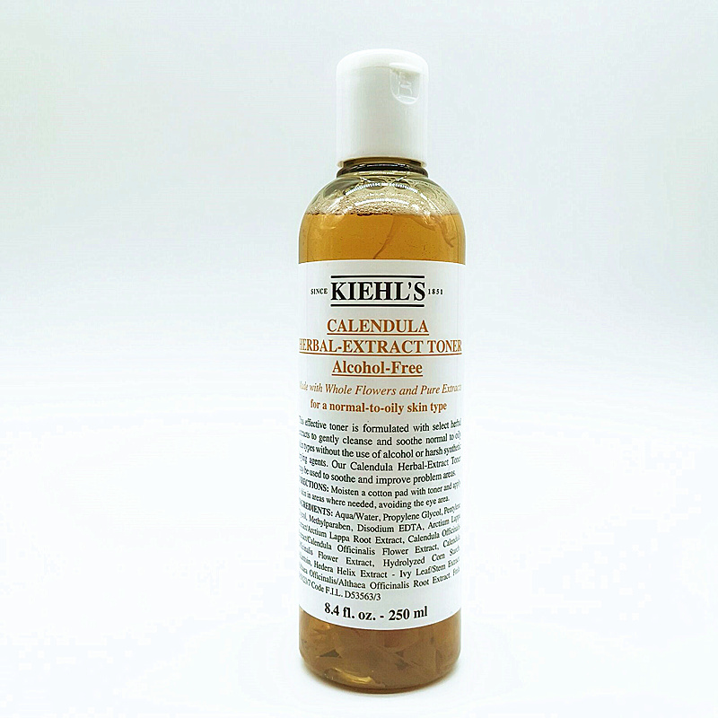 kiehl's/科颜氏契尔氏金盏花爽肤水250ml控油保湿收缩毛孔精华水