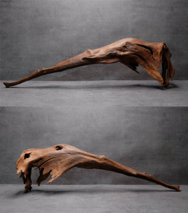 精品40 饰文玩摆件免煮 90鱼缸秒沉木造景大型拱桥多枝南美水族装