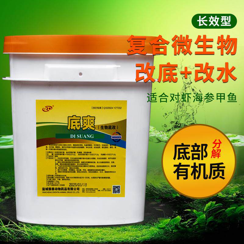 水产池塘复合生物底改