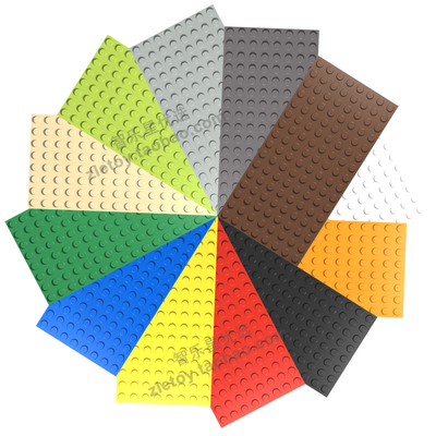 国产MOC拼插积木零件 兼容 92438 8x16基础板