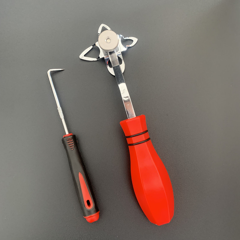 穿芯密封条芯子安装工具三口条穿芯安装汽车玻璃胶条安装工具钩子