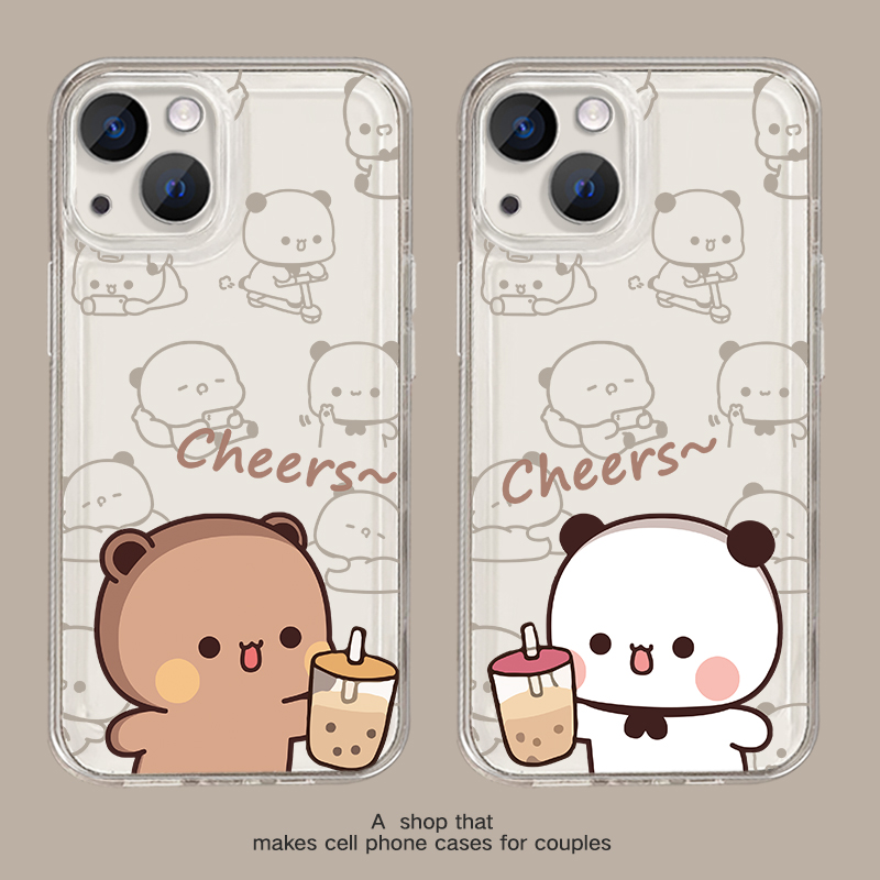 一二布布情侣手机壳多款可选