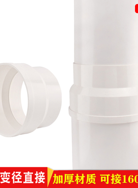 UPVC排水管 180 落水管下水管pvc管排烟塑料管烟管直接排烟管管道