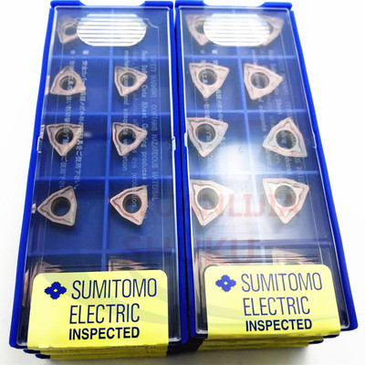 住友U钻刀片WCMT050308/06T308/080412FN ACZ330快速喷水钻刀片特