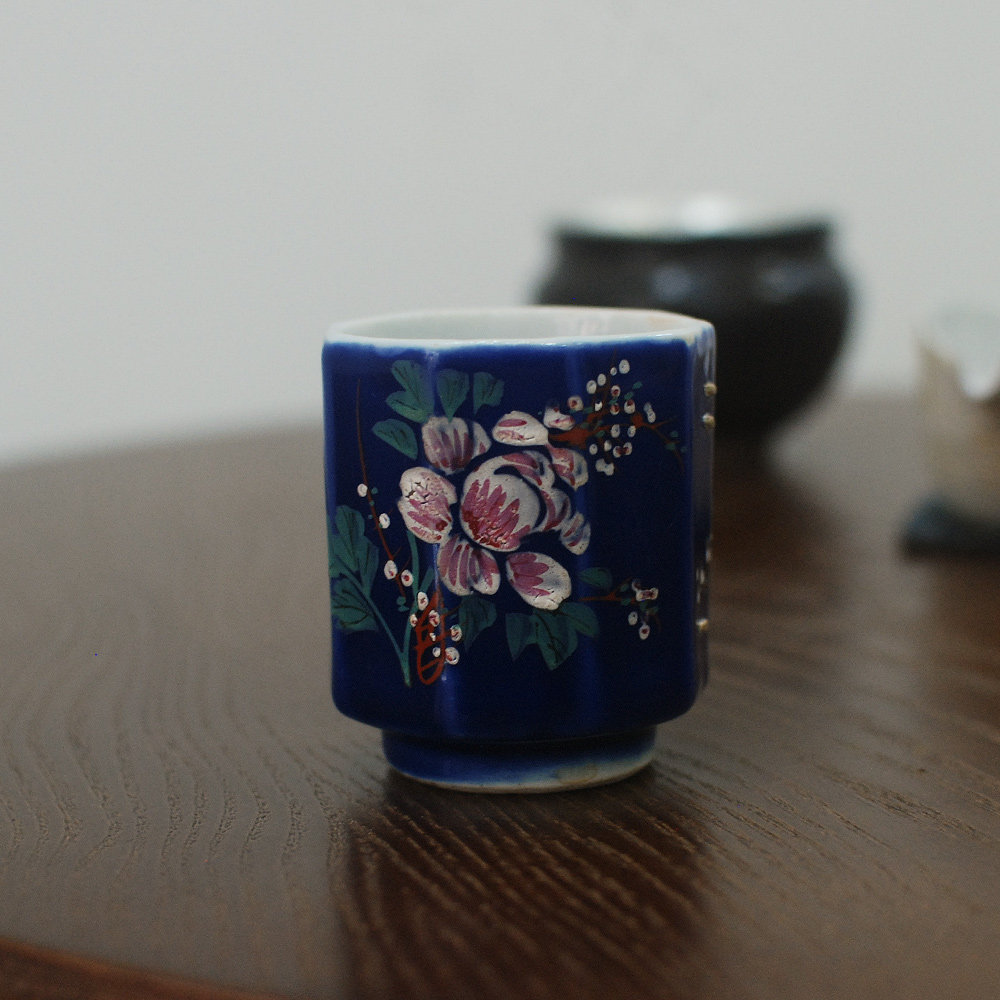 喜悦茶铺锔瓷金缮粉彩陶瓷日系