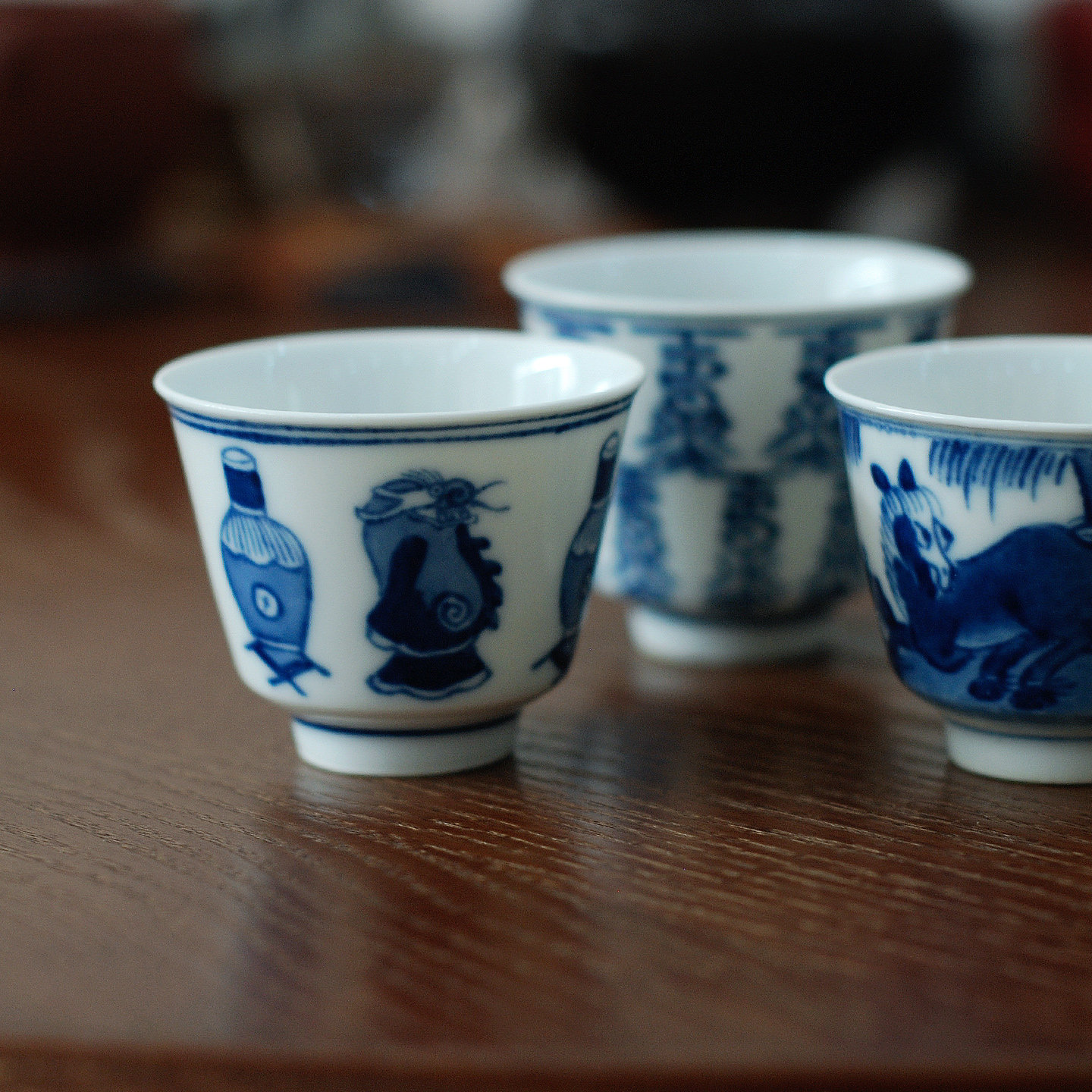 喜悦茶铺 景德镇手绘青花瓷品茗杯中式仿古主人杯工夫茶具茶杯,餐饮具,茶杯,淘宝优惠券,粉丝福利购,淘宝优惠卷