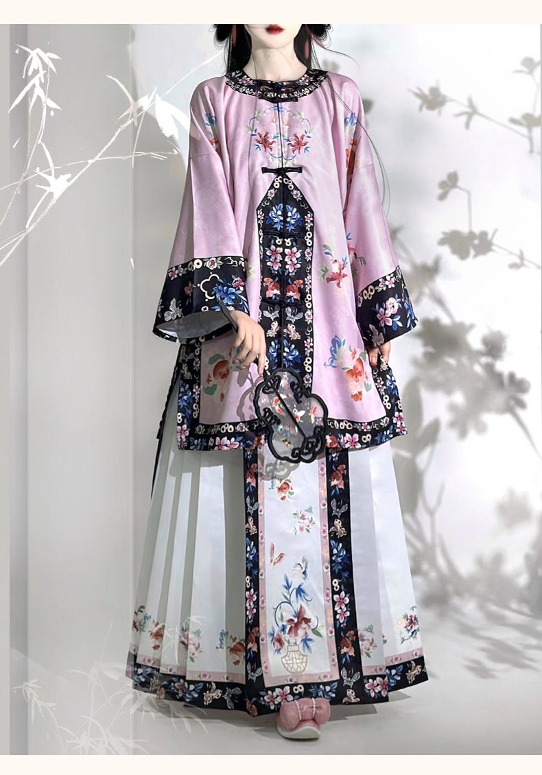 圆领重工印花对襟预售短款外套