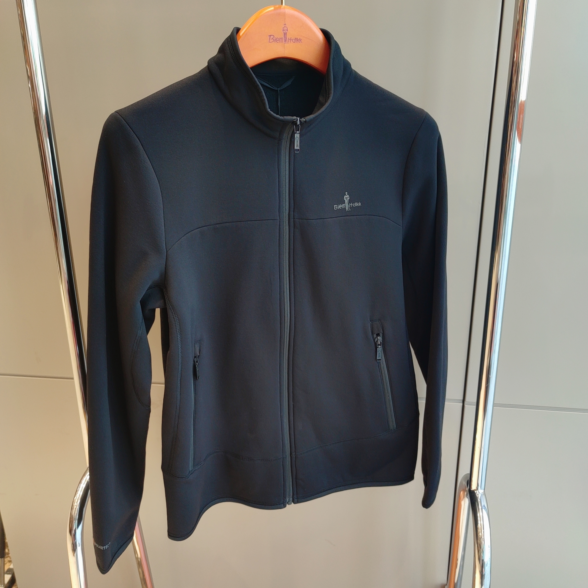 比音嘞芬正品男装秋冬装加绒保暖外套夹克拉链立领363225910