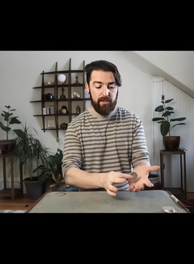 魔术教学 2024创新手法硬币流程Rooted by Danny Goldsmith 超值