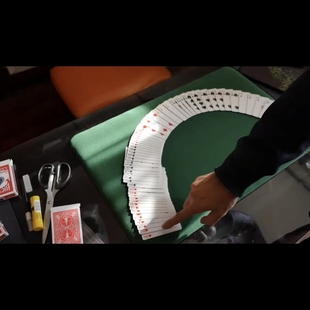 魔术教学 2025Deja Vu 六部纸牌《阴魂不散》超详细流程 制作流程