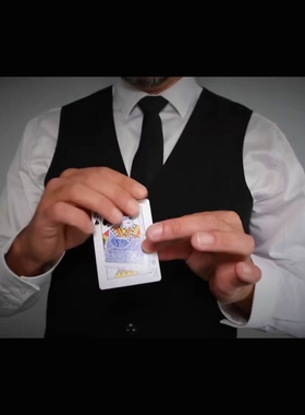 魔术教学 超强纸牌提取Captured by Sebastien 抖音 网红 抢疯版