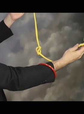 魔术教学 2024大师绳与环流程Ring On Rope Set 年会必备近景超值