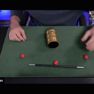 魔术教学 2025近景讲座Masterclass Live 杯球纸牌多重手法超值版