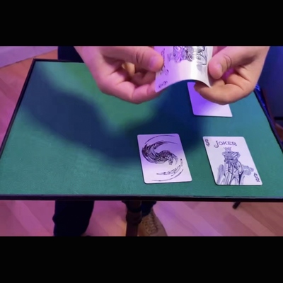 魔术教学 2024纸牌流程Stamper by Alexis De La Fuente 超强效果