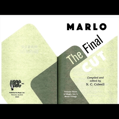 魔术教学 2025中文讲义《马洛三部曲》Marlo The Final Cut 精品